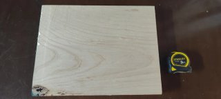 Madera de fresno 32x25x4 cm