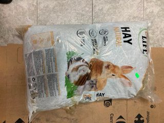 Jaula para conejo, accesorios, pellets, heno
