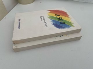 Manuales Amiga 500 y Amiga Basic (Alemán)