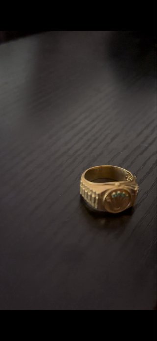 Anillo Oro 18K con Esmeraldas