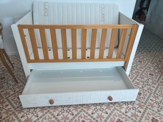 Maxicuna convertible en cama + cajón almacenaje