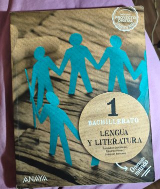 Lengua y Literatura, 1 Bachhillerato