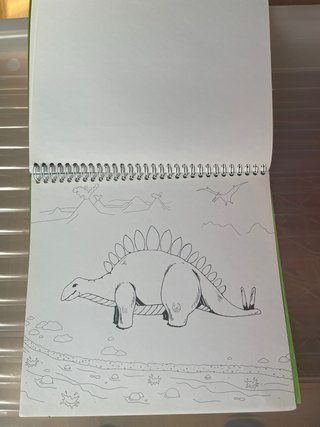 Livro de modelos com desenhos