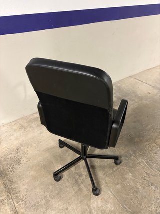 Silla de oficina Ikea negra