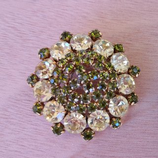Lote de 2 broches vintage estilo Juliana/Barroco