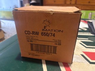 Pack 10 CD-RW Imation