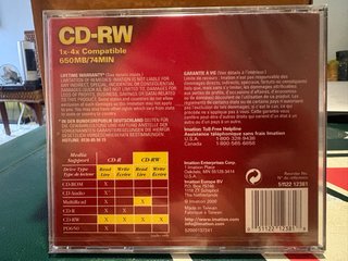 Pack 10 CD-RW Imation