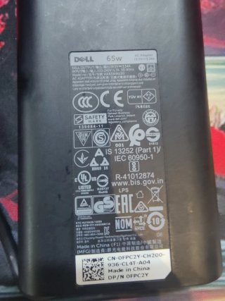 Cargador Dell 65W Original