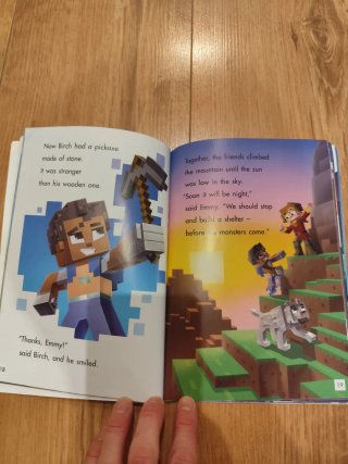 Lectura en inglés Minecraft