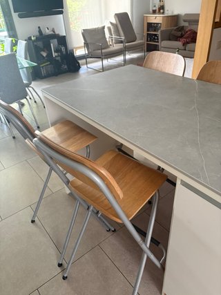 4 Sillas Altas Cocina Ikea Franklin