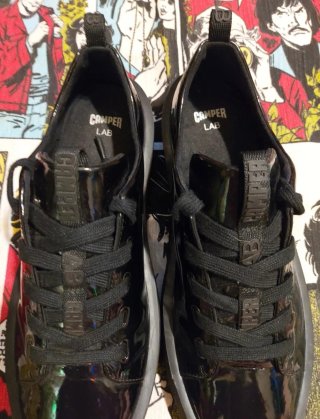 Zapatos Camper charol negros
