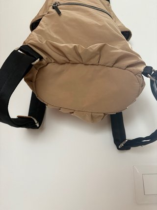 Mochila Zara Beige Ligera