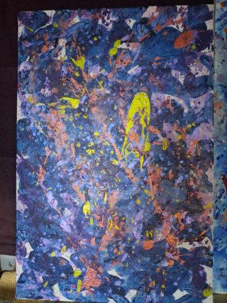 Pitture acriliche varie misure soggetto astratto