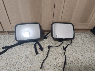 2 espejos Asiento Coche Niños. Marca chicco