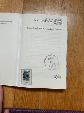 La insoportable levedad del ser