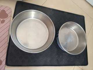 2 Comederos para Perro Acero Inoxidable