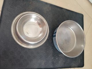 2 Comederos para Perro Acero Inoxidable