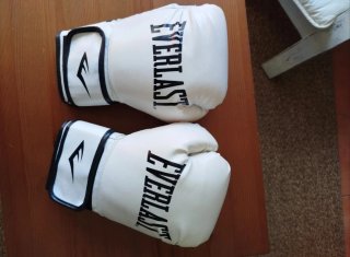 Guantes de Boxeo Everlast Blancos