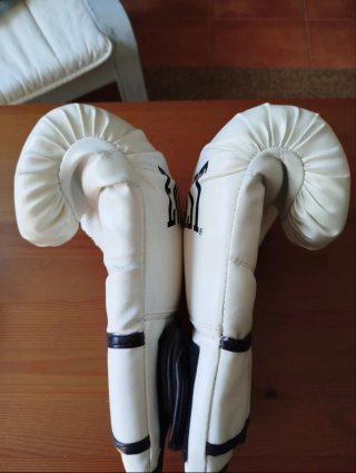 Guantes de Boxeo Everlast Blancos