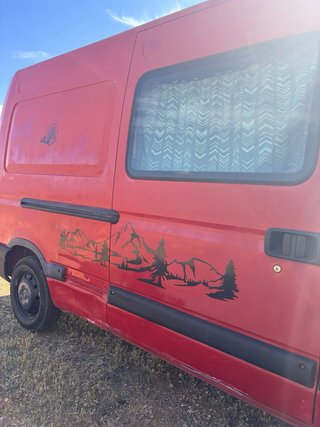 Furgo camper Opel Movano 2001