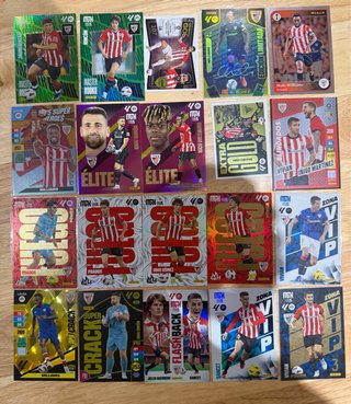 Gran Lote Tarjetas Fútbol Athletic Club Bilbao