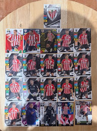 Gran Lote Tarjetas Fútbol Athletic Club Bilbao