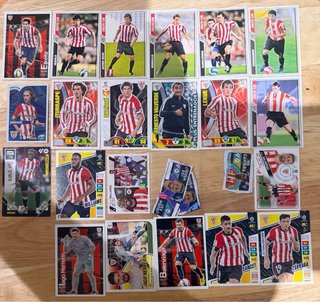 Gran Lote Tarjetas Fútbol Athletic Club Bilbao