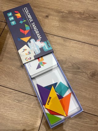 Tangram Colorido Juego Inteligencia 6+