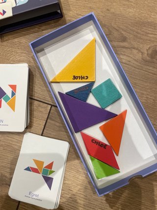 Tangram Colorido Juego Inteligencia 6+