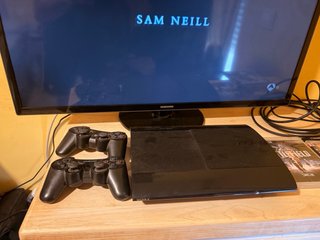 Samsung 32 TV y PS3 con juegos