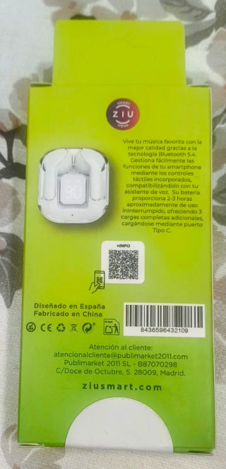 Auriculares Z-CRYSTAL Bluetooth 5.4