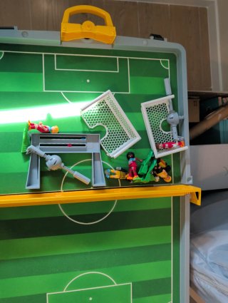 Playmobil Sports & Action - Campo de Fútbol