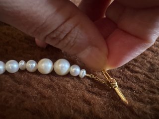 Pulsera Tous Oro y Perlas