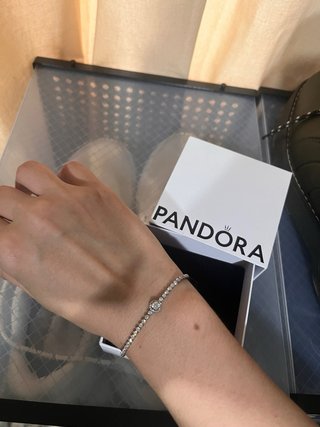 Pulsera Pandora Plata Circonitas