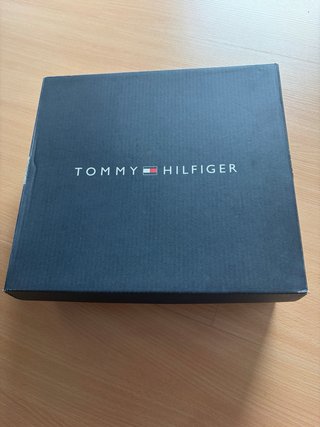 Sandalias Tommy Hilfiger Cuña Beige y Azul