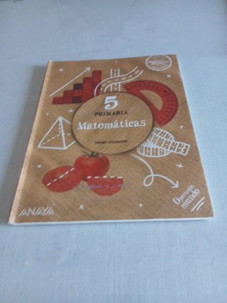 Lote de libros de Matemáticas de 5° de primaria