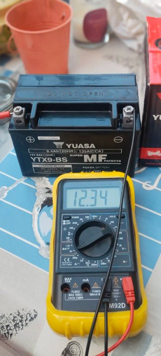 Batería Yuasa YTX9-BS Moto AGM
