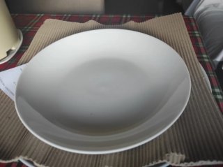 Vajilla de Porcelana Blanca