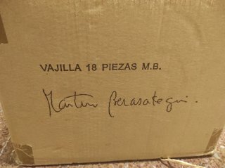 Vajilla de Porcelana Blanca
