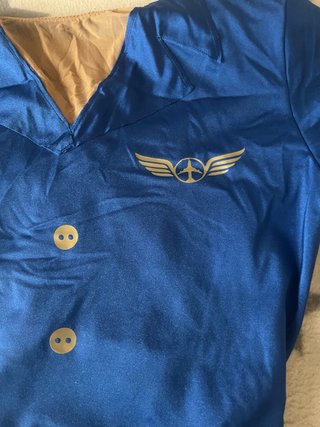 Maillot patinaje/disfraz Azafata
