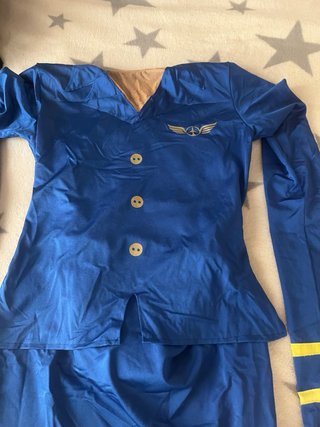 Maillot patinaje/disfraz Azafata