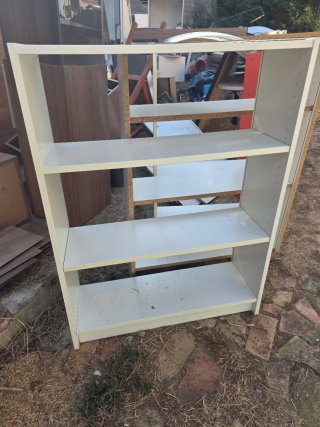 Estantería modular blancas, 3 iguales