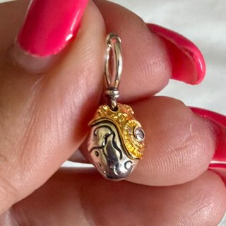 Charm Colgante Corazón Te Fiti Vaiana Disney