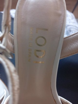 Zapatos de Novia Lodi Blancos Tacon