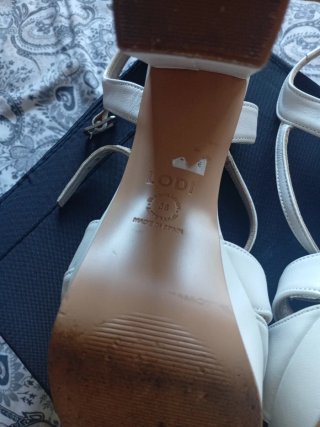 Zapatos de Novia Lodi Blancos Tacon