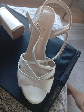 Zapatos de Novia Lodi Blancos Tacon