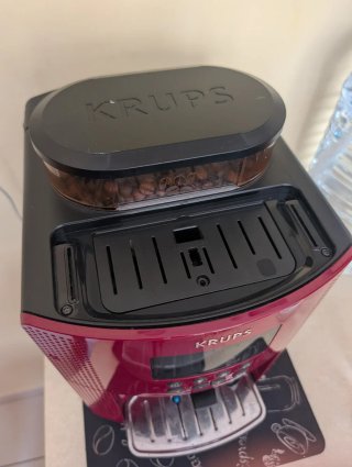 Macchina da caffè automatica Krups rossa