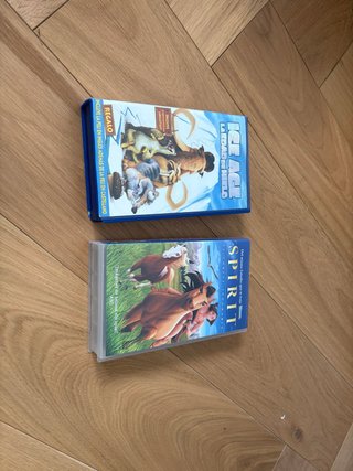 2 Películas VHS: Ice Age + Spirit