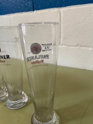 Lote 5 Vasos Cerveza Paulaner 0.5L