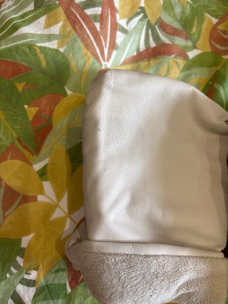 Guantes/manoplas para carrito bebé beige
